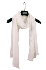 BEIGE KOREAN CHIFFON STOLE