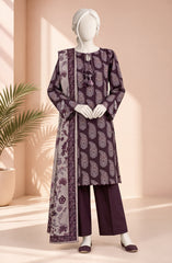 3 PIECE- PRINTED PREMIUM KHADDAR SUIT