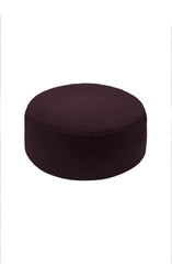 MAROON BLENDED CAP