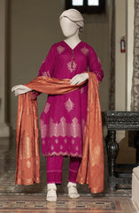 JACQUARD 3PCS UNSTITCHED