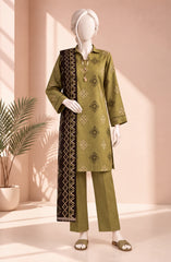 3 PIECE- PRINTED PREMIUM KHADDAR SUIT