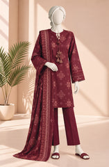 3 PIECE- PRINTED PREMIUM KHADDAR SUIT