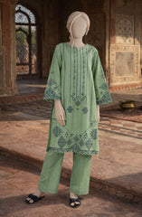 PRINTED CAMBRIC STITCHED 2 PIECE