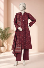 3 PIECE- PRINTED PREMIUM KHADDAR SUIT