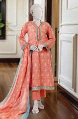 PRINTED LAWN STITCHED 3 PIECE