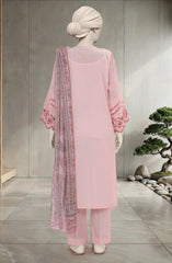 EMBROIDERED CAMBRIC 3PCS UNSTITCHED
