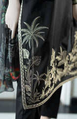 FESTIVE'25 EMBROIDERED CAMBRIC 3PCS STITCHED