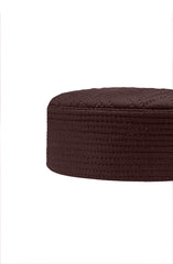 BRICK BROWN BLENDED CAP