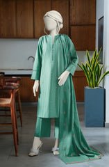 JACQUARD 3PCS UNSTITCHED