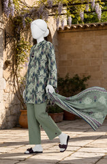 PRINTED TEXTURED LAWN 3PCS UNSTITCHED