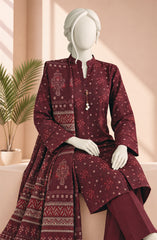 3 PIECE- PRINTED PREMIUM KHADDAR SUIT
