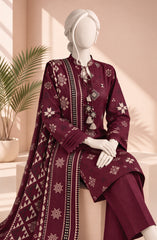 3 PIECE- PRINTED PREMIUM KHADDAR SUIT