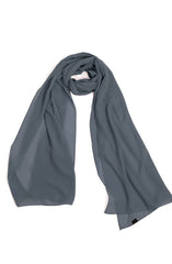 OLIVE KOREAN CHIFFON STOLE