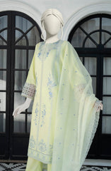 FESTIVE'25 EMBROIDERED CAMBRIC 3PCS STITCHED