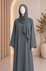 TURQUOISE FORMAL FESTIVE ABAYA