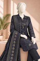 3 PIECE- PRINTED PREMIUM KHADDAR SUIT