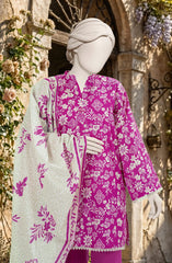 PRINTED TEXTURED LAWN 3PCS UNSTITCHED