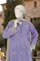 EMBROIDERED PRINTED LAWN 3PCS UNSTITCHED