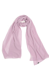 PINK KOREAN CHIFFON STOLE