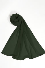 GREEN KOREAN CHIFFON STOLE