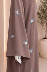BEIGE FORMAL FESTIVE ABAYA