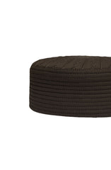 CHOCOLATE-BROWN BLENDED CAP