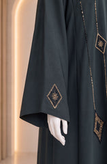GREEN FORMAL FESTIVE ABAYA