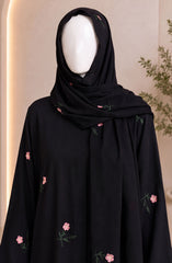 BLACK FORMAL FESTIVE ABAYA
