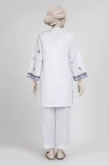EMBROIDERED CAMBRIC STITCHED 2 PIECE