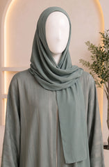 PISTA-GREEN ABAYA