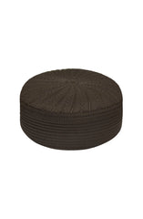 CHOCOLATE-BROWN BLENDED CAP