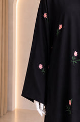 BLACK FORMAL FESTIVE ABAYA