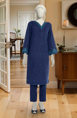 EMBROIDERED JACQUARD STITCHED 2 PIECE