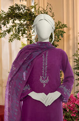 EMBROIDERED  JACQUARD STITCHED 3 PIECE