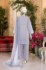 EMBROIDERED JACQUARD STITCHED 3 PIECE