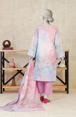 PRINTED KHADDAR STITCHED 3 PIECE