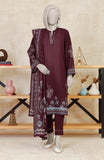 WINTER'24 PRINTED KHADDAR 3PCS UNSTITCHED