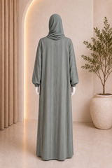 PISTA-GREEN ABAYA
