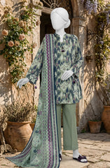 PRINTED TEXTURED LAWN 3PCS UNSTITCHED