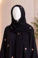 BLACK FORMAL FESTIVE ABAYA