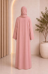 PINK FORMAL FESTIVE ABAYA