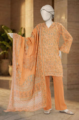 PRINTED LAWN 3PCS UNSTITCHED