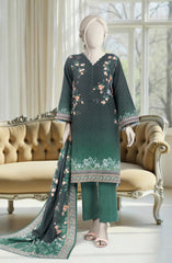 PRINTED KHADDAR 3PCS UNSTITCHED