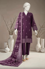 JACQUARD STITCHED 3 PIECE