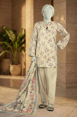 PRINTED LAWN 3PCS UNSTITCHED