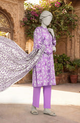 PRINTED LAWN 3PCS UNSTITCHED
