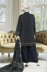 PRINTED KHADDAR 3PCS UNSTITCHED