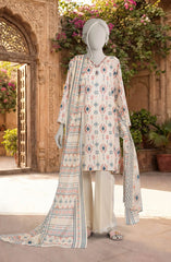 PRINTED LAWN 3PCS UNSTITCHED