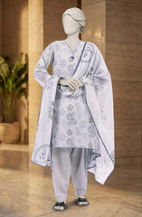 PRINTED LAWN STITCHED 3 PIECE