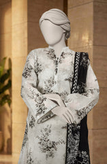 PRINTED LAWN STITCHED 3 PIECE